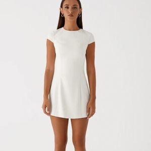Peppermayo Harriet Mini Dress - Off White